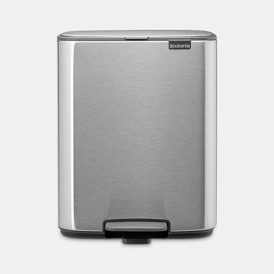BO Pedal Bin 12L Fpp Matt Steel