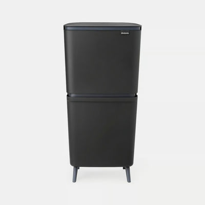 SortUp Recycle Bin Hi - 20+25 Litres Dark Grey