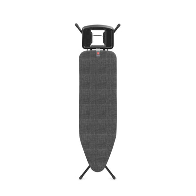 Ironing Board 124 x 38 (B) Solid Steam Iron Rest Denim Black