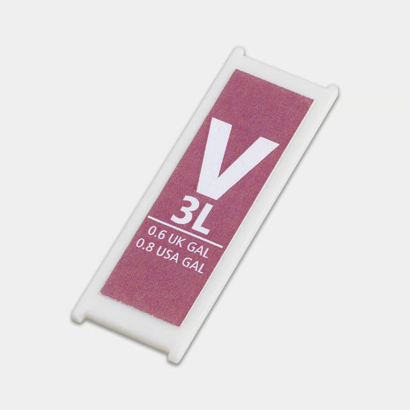 Plastic Capacity Tag