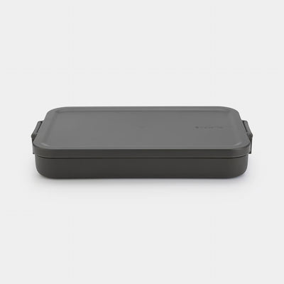Make & Take Lunch Box, Flat Dark Grey