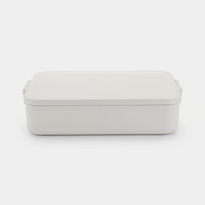 Make & Take Lunch Box Bento Large Light Grey