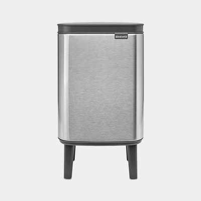 BO Waste Bin Hi 4L FPP Matte Steel