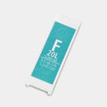 Capacity Tag F for 20L Slimline (Arctic Blue)
