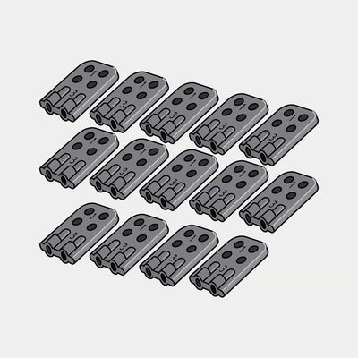 Connectors Line Rotary Set of 16