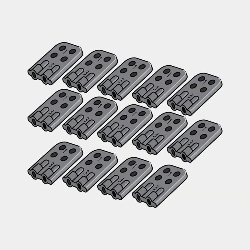 Connectors Line Rotary Set of 16