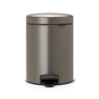 NewICON Pedal Bin 5L Platinum
