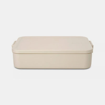 Make & Take Lunch Box, Flat Soft Beige