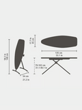 Steam & Ironing Board D, 135x45 cm