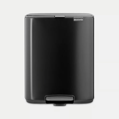 Bo Pedal Bin 12L Matt Black
